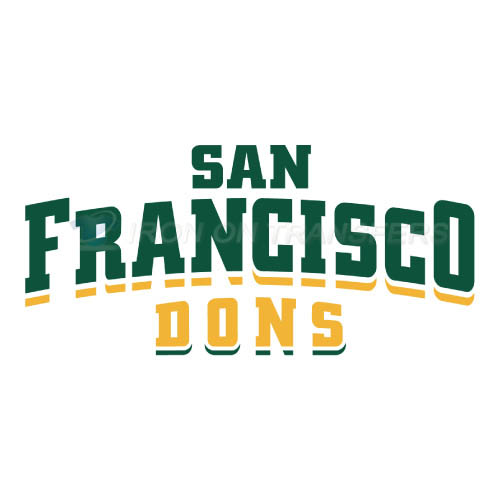 San Francisco Dons Iron-on Stickers (Heat Transfers)NO.6124